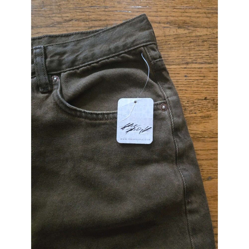 Free People We the Free The Lasso High Waist Straight Jeans size 32 NWT - Picture 6 of 10
